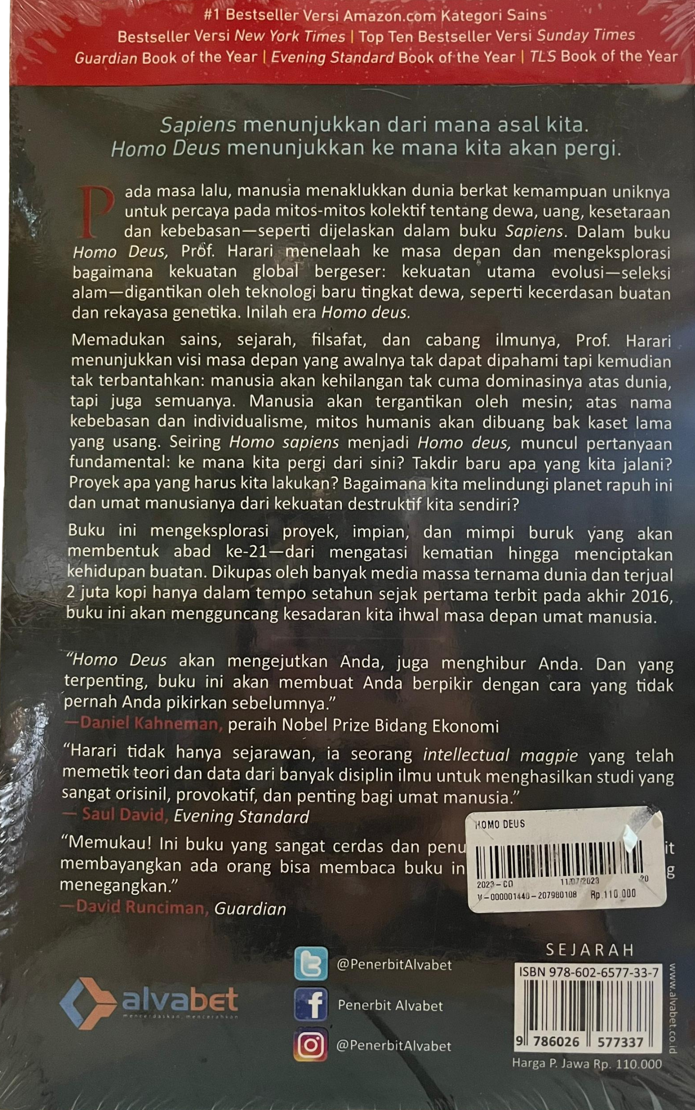 Homo Deus - Yuval Noah Harari