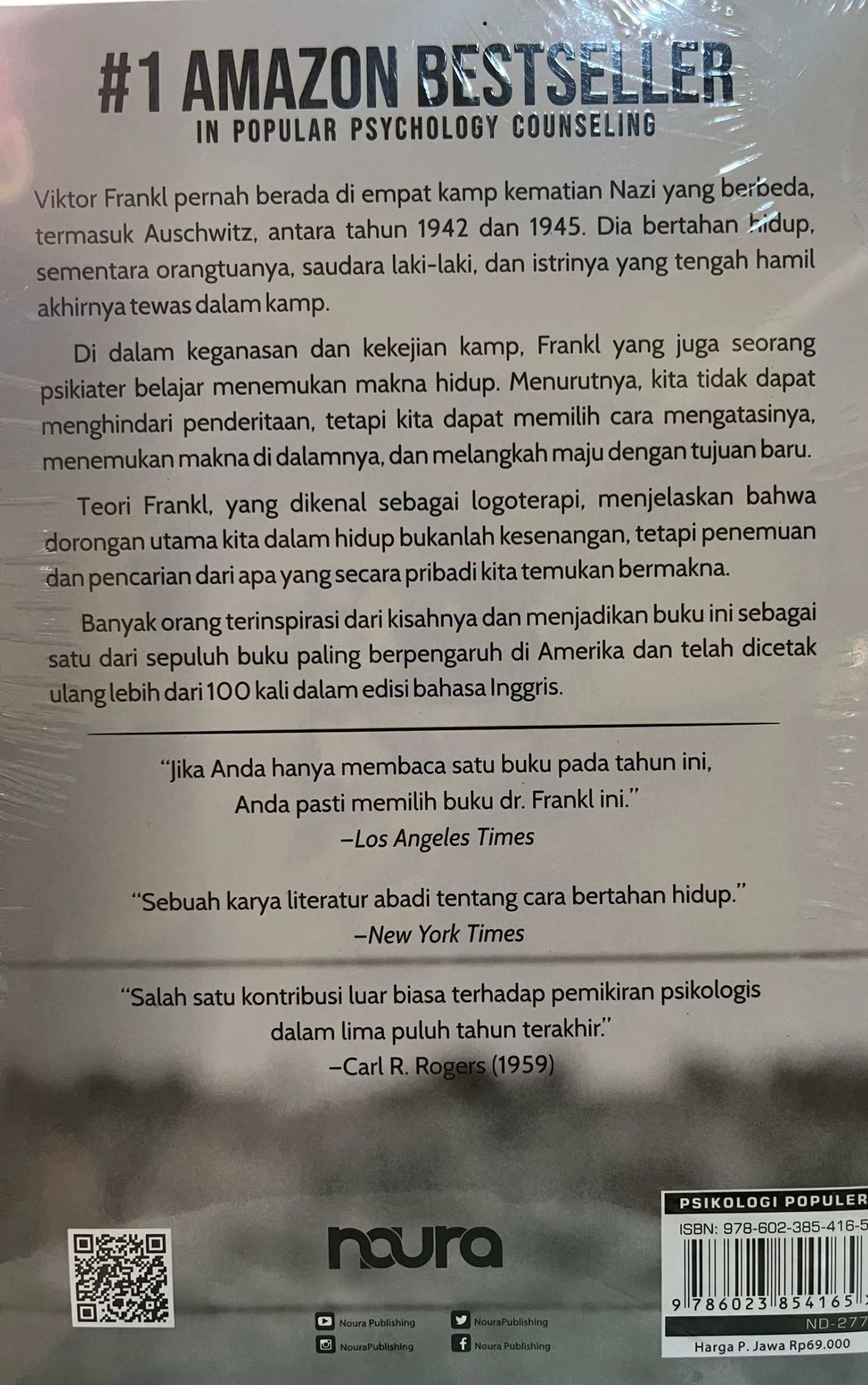 Man's search for meaning - Viktor E. Frankl