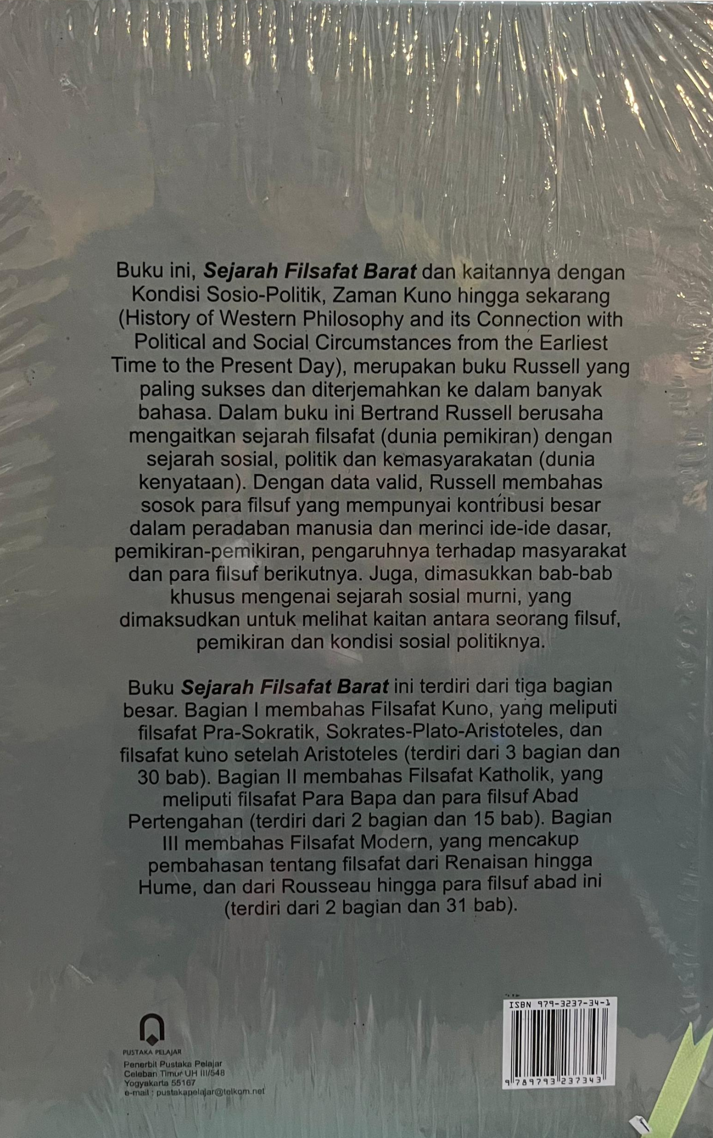 Sejarah Filsafat Barat - Bertrand Russel