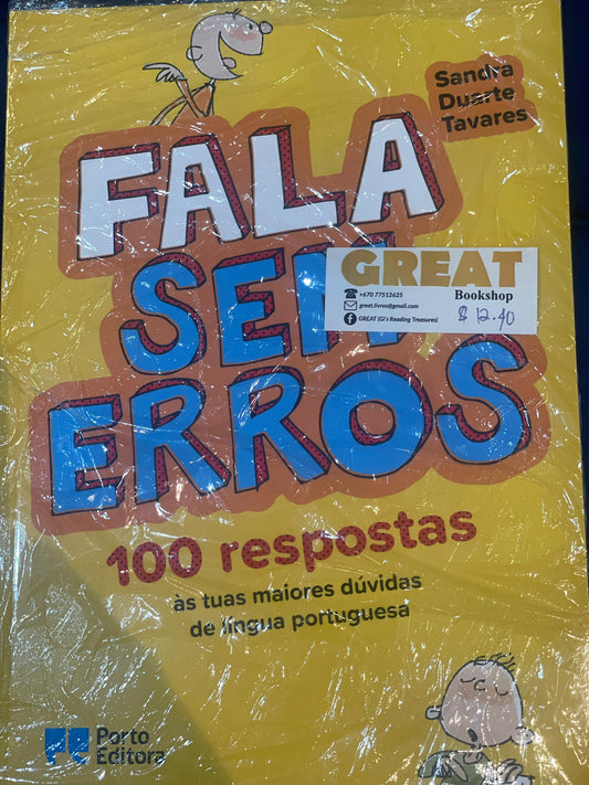 Fala Sem Erros - Sandra Duarte Tavares