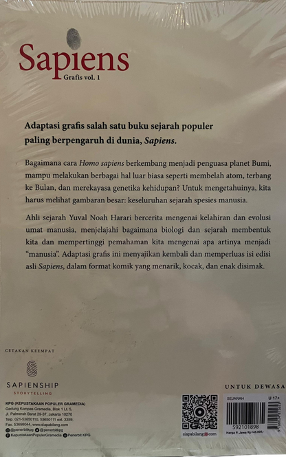 Sapiens Grafis vol.1 - Yuval Noah Harari
