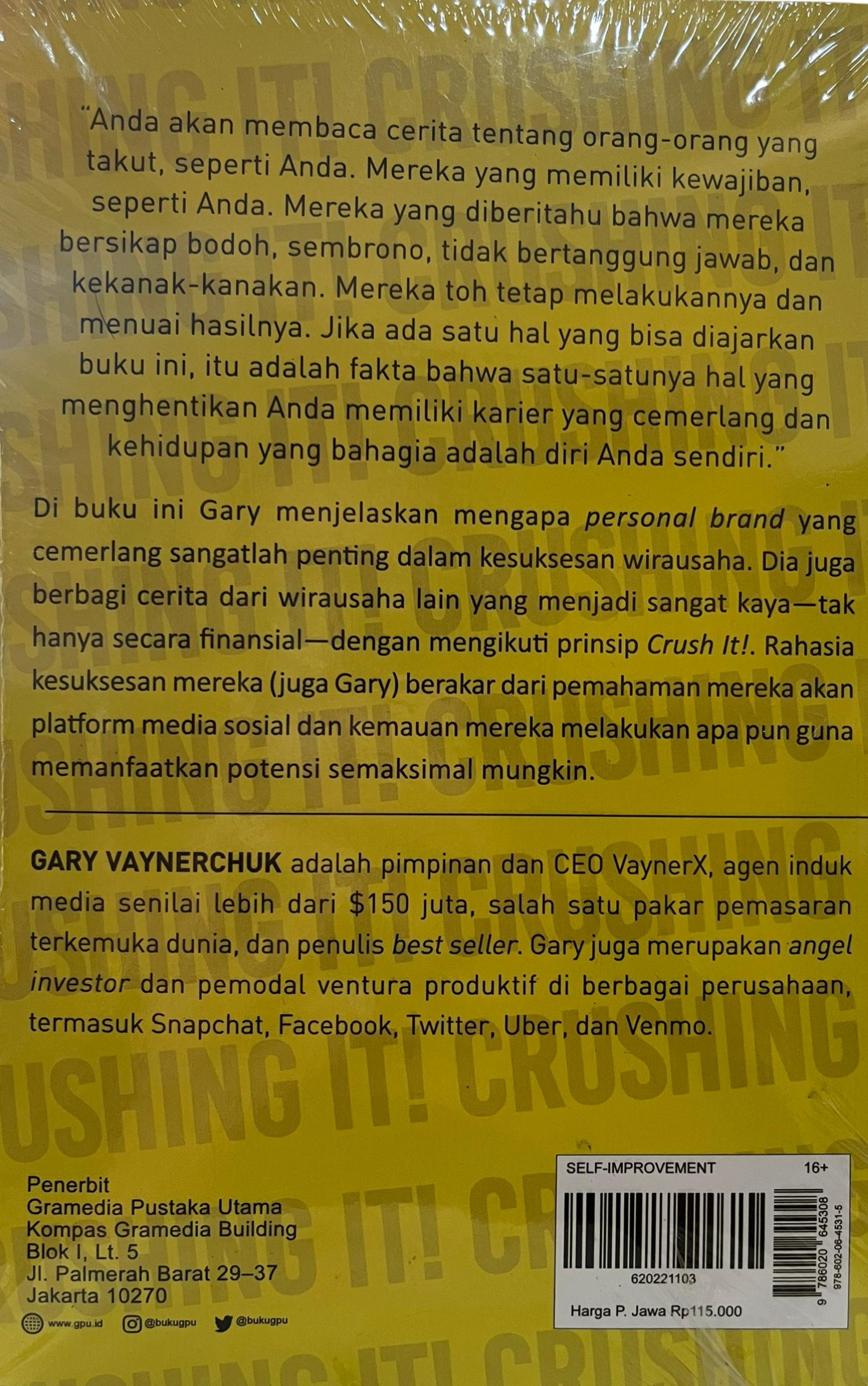 Crushing it - Gary Vaynerchuk