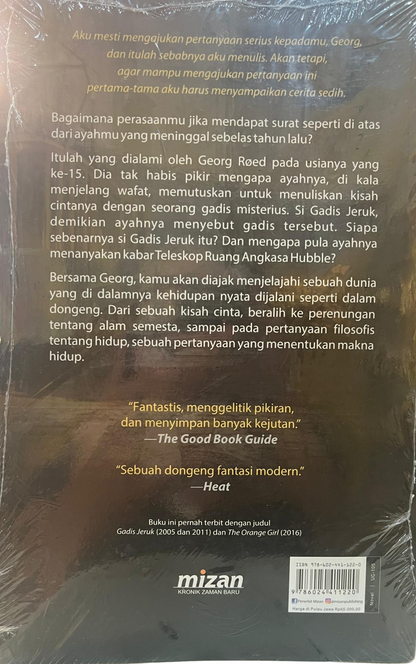 The orange Girl - Jostein Gaarder