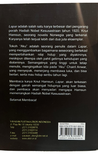 Lapar - Knut Hamsun