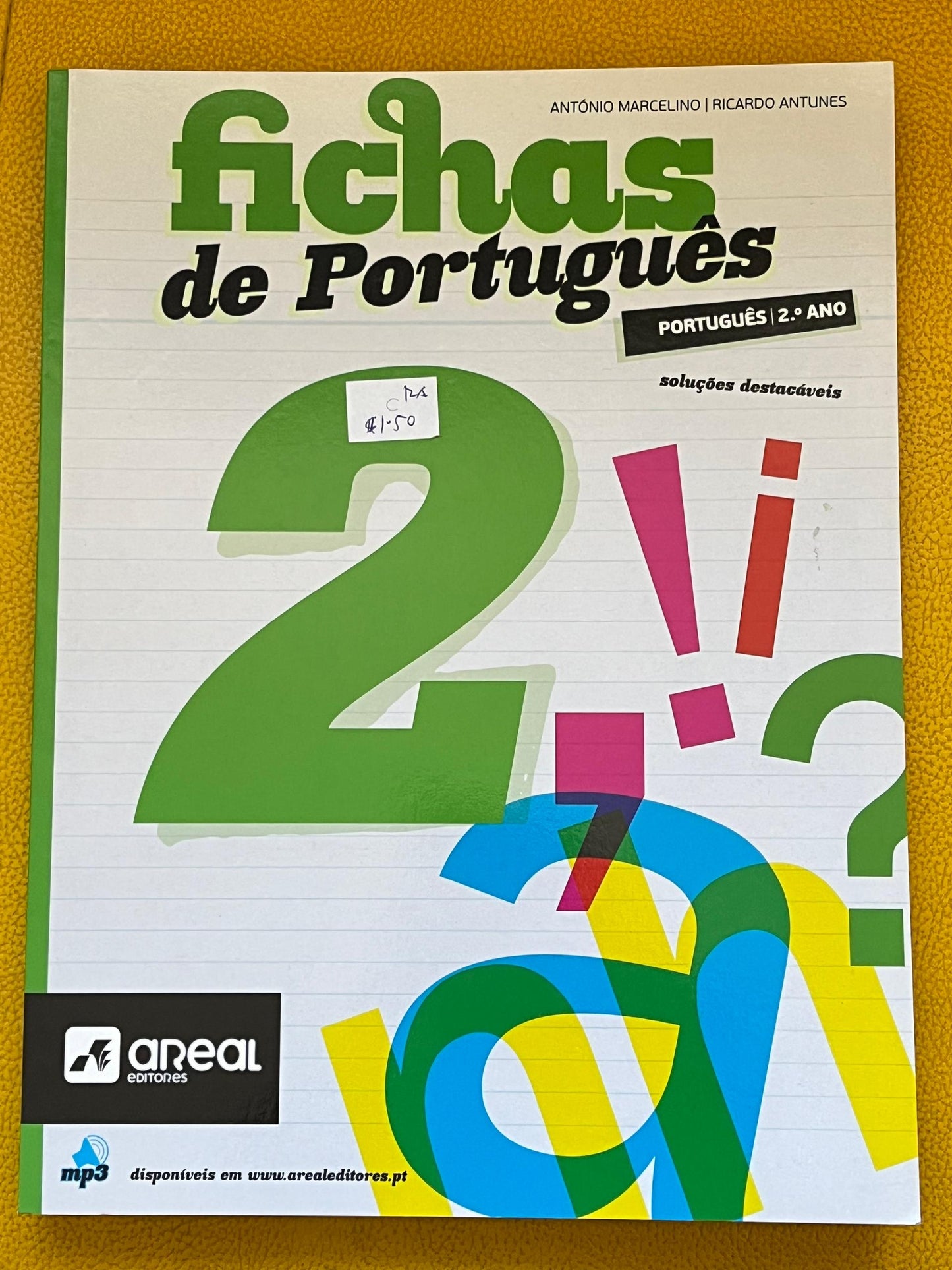 Fichas de portugues 2ano - Antonio Maroelino, Ricardo Antunes