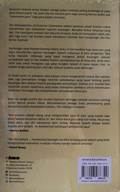 The interpretation of Financial Statements - Benjamin Graham