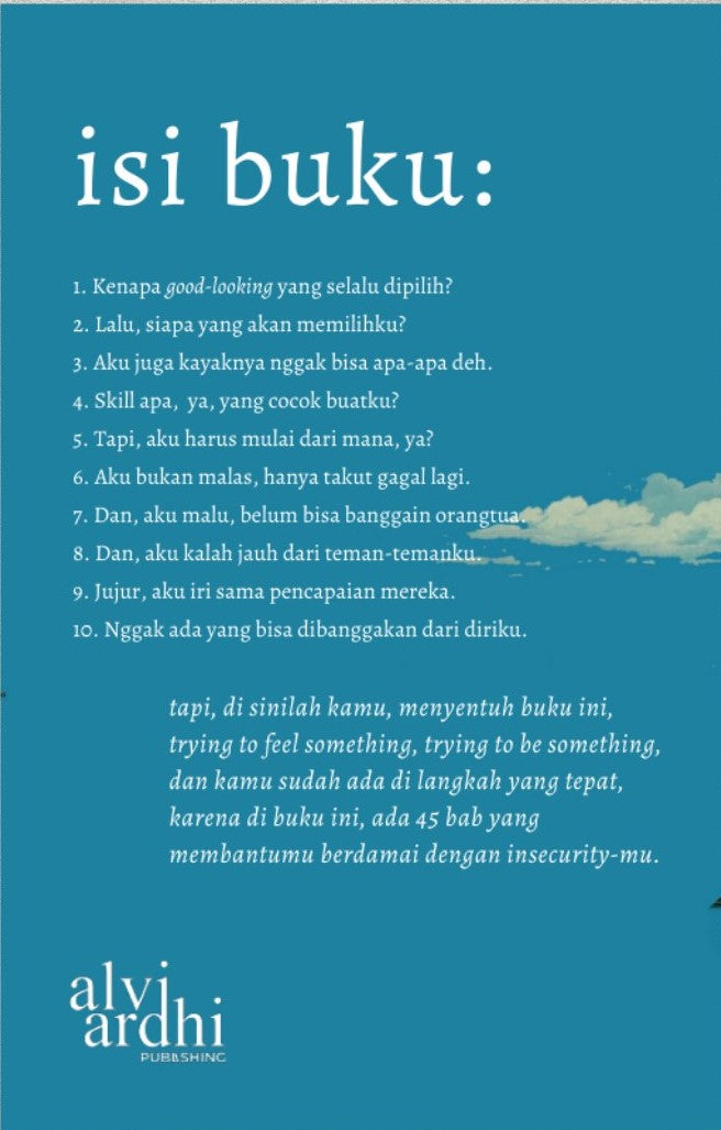 Insecurity is my middle name - Alvi syahrin